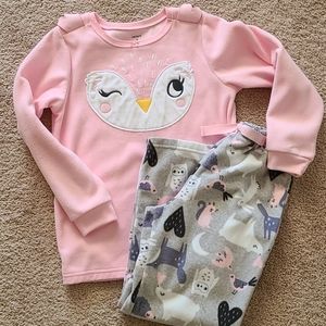 Girls Fleece pajamas